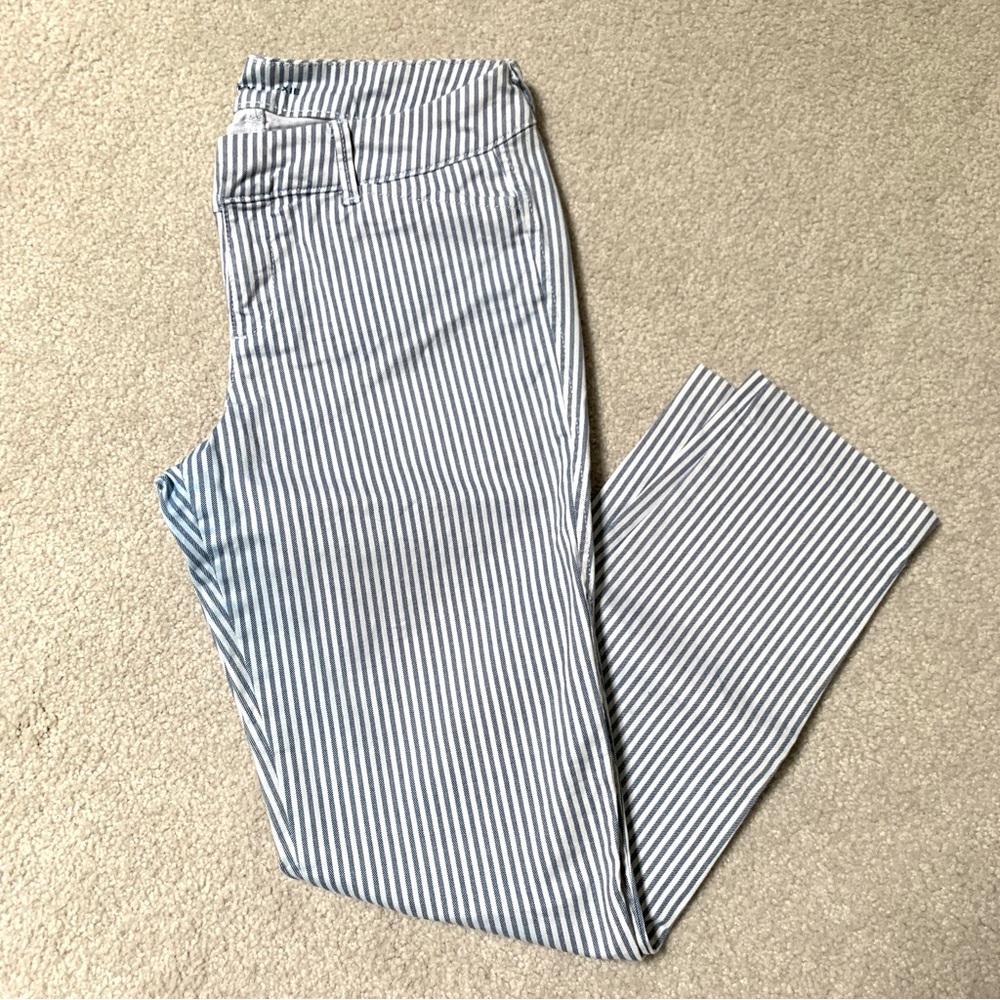 Old Navy pinstripe pixie chino ankle pants